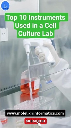 Top 10 Instruments Used in a Cell Culture Lab | Essential Tools for Cell Culture Beginner #biology