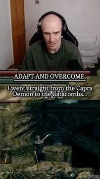I Accidentally Did the Catacombs WAY Too Early #darksouls #shorts