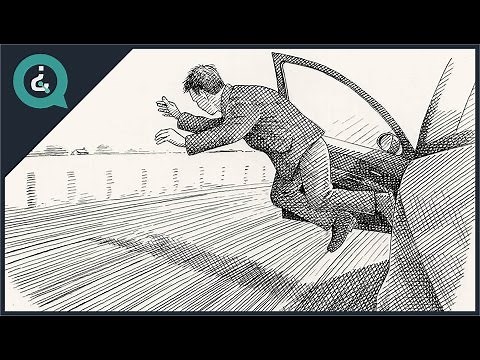 What Would Happen If You Jump Out Of A Driving Car???