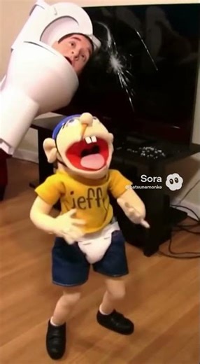 Jeffy destroys skibidi toilet