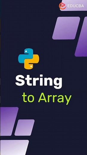 🔍 Convert Python Strings to Arrays! 🔍