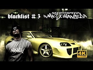 Build Tutorial | Blacklist 3 - Ronald " Ronnie " McCrea - Toyota Supra : NFS Most Wanted (2005)