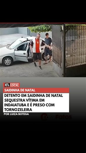 Expressão Local | Eleições 2026 | Cláudio Cassiano on Instagram: "Um grave caso de reincidência criminal marcou o feriado no interior de São Paulo e reacendeu o debate sobre a concessão de benefícios a presos condenados por crimes violentos. Um detento que cumpria pena por latrocínio e havia sido beneficiado pela saidinha de Natal foi preso em flagrante após sequestrar uma pessoa na porta de casa, em Indaiatuba. Armado com um revólver, o criminoso rendeu a vítima e a obrigou a dirigir até o muni