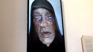 1.1K views | Ed Atkins “Old Food” at Gropiusbau: Ed Atkins creates computer-generated films that have a heightened artificiality, depicting protagonists who are shabby, disarmingly intimate and lonely. His works feel like prefabricated animations, showing new digital media itself, as well as the synthetics of computer-generated figures and their worlds. www.gropiusbau.de/atkins #EdAtkins #Immersion #Gropiusbau Video: © Heidtke | Gropius Bau | Facebook