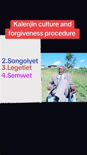 Exploring Kalenjin Culture: Nogiirwet, Songolyet, Legetiet, Semwet