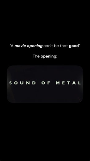 Space of Cinema | An opening scene so loud you don’t realize how quiet the movie can get. #AmazonPartner | Instagram