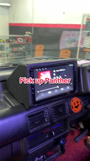 Modifikasi Head Unit Mobil Pick Up Panther Keren