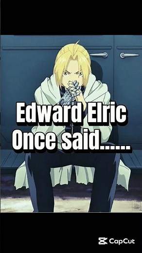 Edward Elric's most painful lesson 💔. Do you agree with the Law of Equivalent Exchange? 🤔