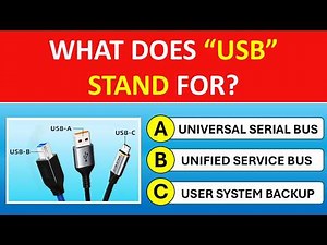 Only 1% Can Solve This TECH Quiz 🧠| Ultimate Computer & Tech Challenge