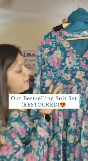 Restocked this beautiful georgette Alia cut pattern suits in both colors...dnt miss it...booking open...sizes 38 to 44 ( upto 46) To place an order...click on below link whatsapp link https://wa.link/itdpdl | Attire by Ayaana