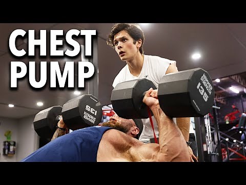 TRAINING CHEST W/ Chris Bumstead!