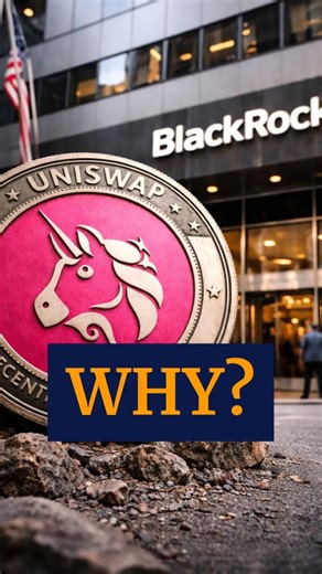 Why did BlackRock buy UniSwap tokens? #Shorts