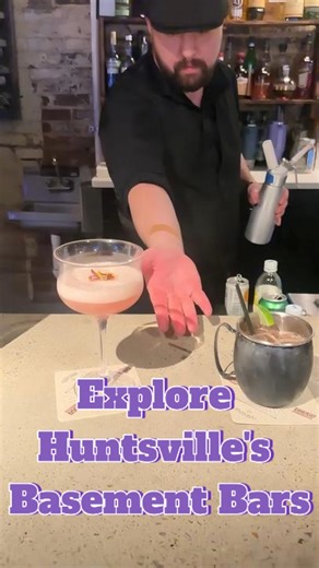 4.2K views · 28 reactions | ✨ There’s more to Huntsville’s nightlife than what you see at street level. From neon-lit entrances to secret staircases, these basement bars are worth the descent. Curious what’s below the surface? Click the link to explore! https://bit.ly/4fmbNDS | Huntsville-Madison County Convention & Visitors Bureau | Facebook