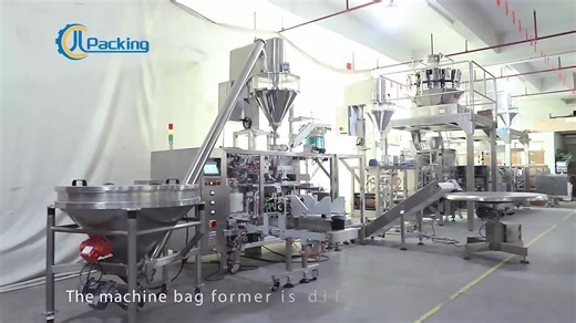 Multifunction Automatic Premade Pouch Chili Powder Doypack Machine Bag Packing Machine Powder Packing System