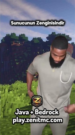 Artık oynadığın serverin en zenginisin! #minecraft #zenitmc