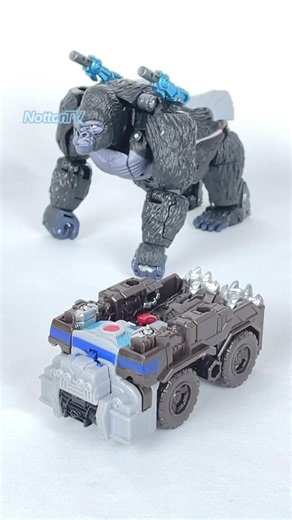 OptimusPrimal Transform! (Cyberworld) | サイバーワールド オプティマスプライマルを変形させてみた！#transformers #optimusprimal
