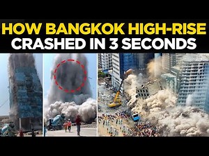 Bangkok Earthquake LIVE | Myanmar & Thailand Rocked By Violent Quakes, Bangkok Becomes A Rubble