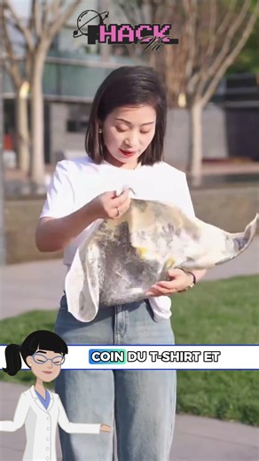 1 T-shirt + 1 foulard = un look français chic en 30 secondes