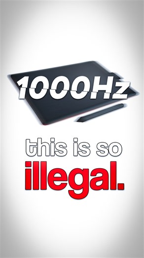 How To Overclock Your Tablet to 1000Hz ⚡