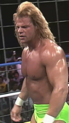 Ric Flair is scared of Lex Luger's pecks