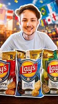 Ranking 2026 World Cup Lay's #shorts #new #foodreview