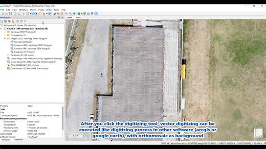 Agisoft Metashape_ Creating 3D Vector Data From DEM and Orthomosaic