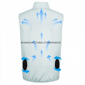 [Hot Item] Air-Conditioner Clothes Summer Outdoor Work Uniform Cool Jacket Cooling Vest with Fans