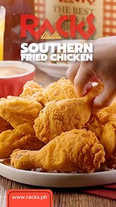 17K views · 118 reactions | From the legendary kitchens of RACKS comes a Southern classic you can’t resist.  Our crispy, juicy Southern Fried Chicken—served with rich, creamy gravy and homemade cornbread—is comfort food at its finest. One legendary bite is all it takes.  #RacksSouthernFriedChicken | RACKS | Facebook
