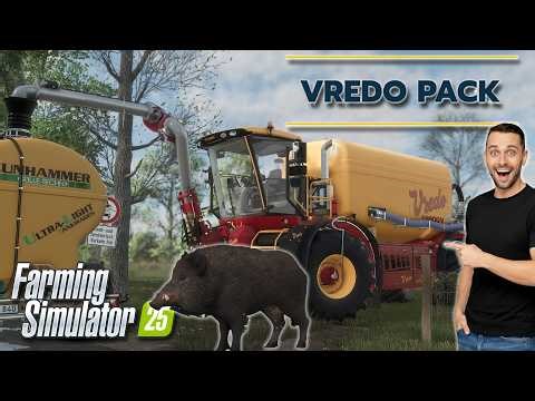 Vredo Pack (Early Access) | Nové stroje + prasata ničí pole! | Nové DLC | FS25