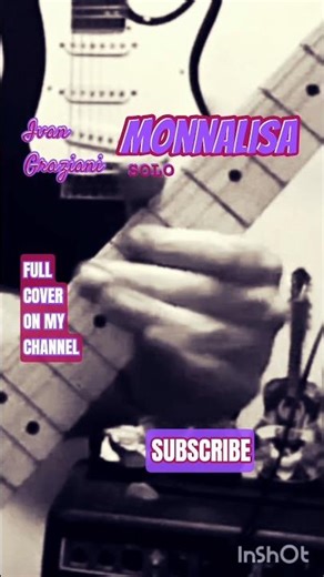 MONNALISA - Solo #ivangraziani #guitarshorts #guirasolo #guitarcover #fendertelecaster