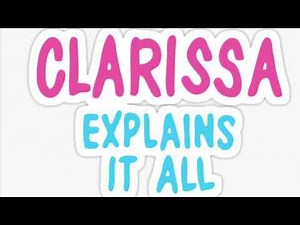 Clarissa Explains It All Logo