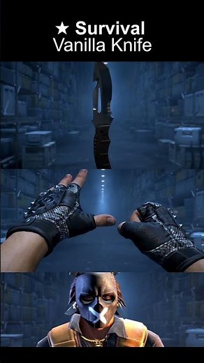 Survival Knife Vanilla Combo knife+gloves+agent #cs2 #cs2skins