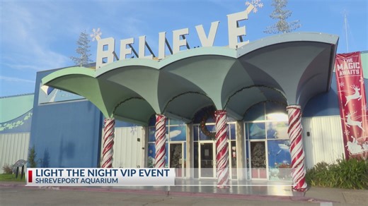 Shreveport Aquarium Light the Night VIP event