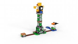 Watch LEGO Super Mario Boss Sumo Bro Topple Tower Expansion on Amazon Live