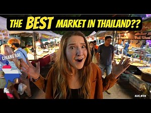 CHIANG RAI Saturday Night Market & Night Bazaar: INCREDIBLE VIBES! 🇹🇭