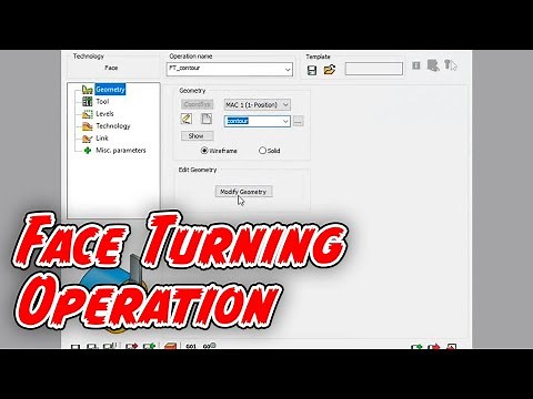 Face Turning Operation 2021