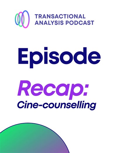 Have you had a chance to listen to our latest episode yet? James and Parul are joined by Lorena Adami (CTA-C) to explore CineCounselling: how cinema, storytelling and TA can work together to create language, perspective, and the right distance when someone can’t yet find words. In the episode, they explore: 🔷 the link between movie script and life script 🔷 how metaphor, scenes and characters can support reflection and meaning-making 🔷 why “zooming out” can help clients notice resources that f