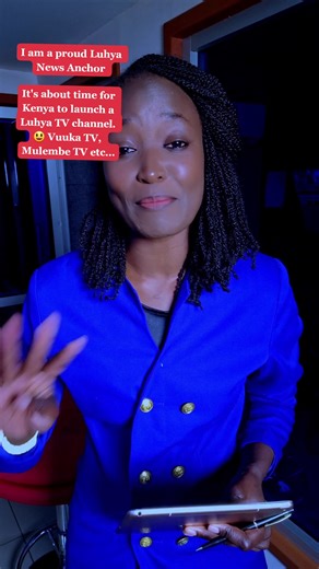 Proud Luhya News Anchor | Kenya's Luhya TV Channel Launch