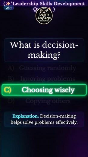 S2 Test Your Leadership Skills: Can You Pass This 30 MCQ Quiz? #knowledge #quiz