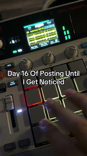 Day 16 with MPC Sample! #mpcsample #mpc #beatmaking #producersofyoutube #producer