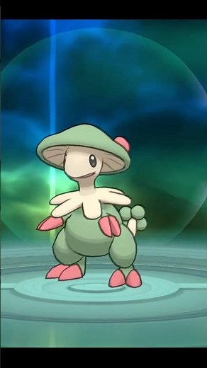 Shroomish Evolves into Breloom #pokemon #pokemonevolution #gaming #gamingshorts #shortsfeed #shorts