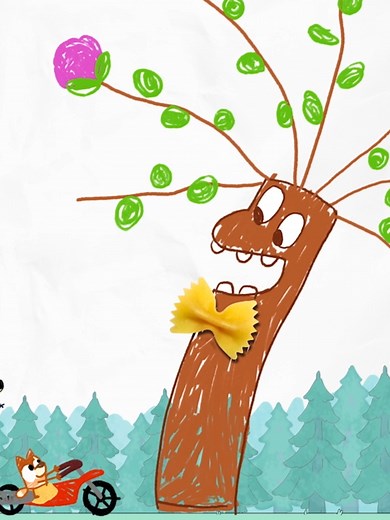 Drawing the Wise Old Talking Tree with Bingo