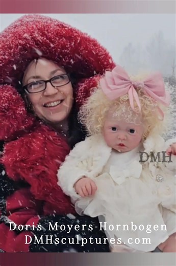 #siliconebabydoll #dmhsculptures #dorismoyershornbogen #dmhstudio #siliconebaby #doll