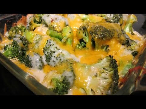 🥦My FAMOUS Cheesy Broccoli Casserole | Cooking w/ Ashley