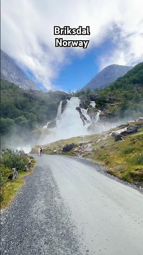 The Incredible Glacier of Briksdal, Norway