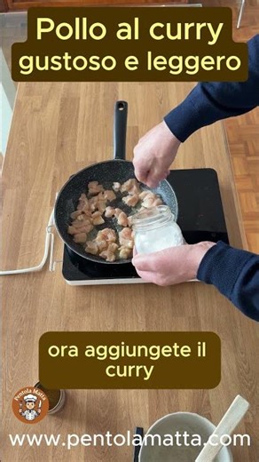 Pollo al curry - leggero e gustosissimo