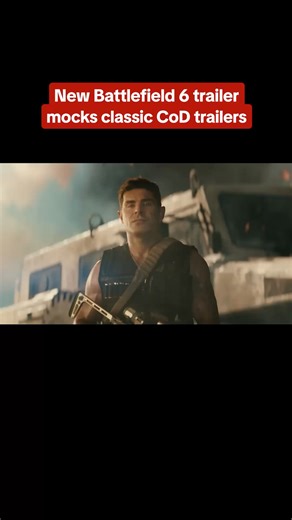 Battlefield 6 throws shade at Call of Duty! Zac Efron, Jimmy Butler, Morgan Wallen, and Paddy Pimblett star in this new trailer, complete with outlandish weapon skins. #battlefield6 #liveaction #trailer #callofduty #shade #zacefron #jimmybutler #morganwallen #paddypimblett #fps #cod #callofduty #ign #gaming | IGN