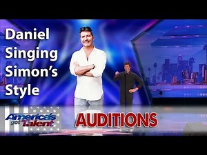 Daniel Ferguson - Impressionist Surprises Simon Cowell | America s Got Talent 2017