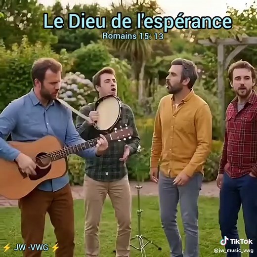 Louange et musique des témoins de Jéhovah - Romains 15:13