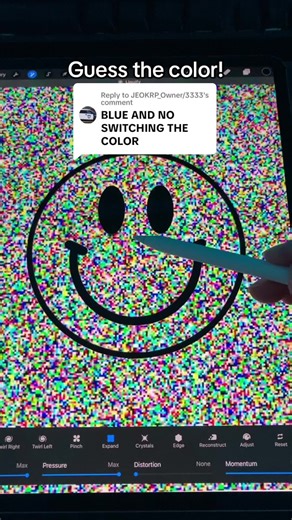 Replying to @JEOKRP_Owner/3333 comment your guess! Must be following!!!!! #procreate #colorgames #applepencil #art #fyp